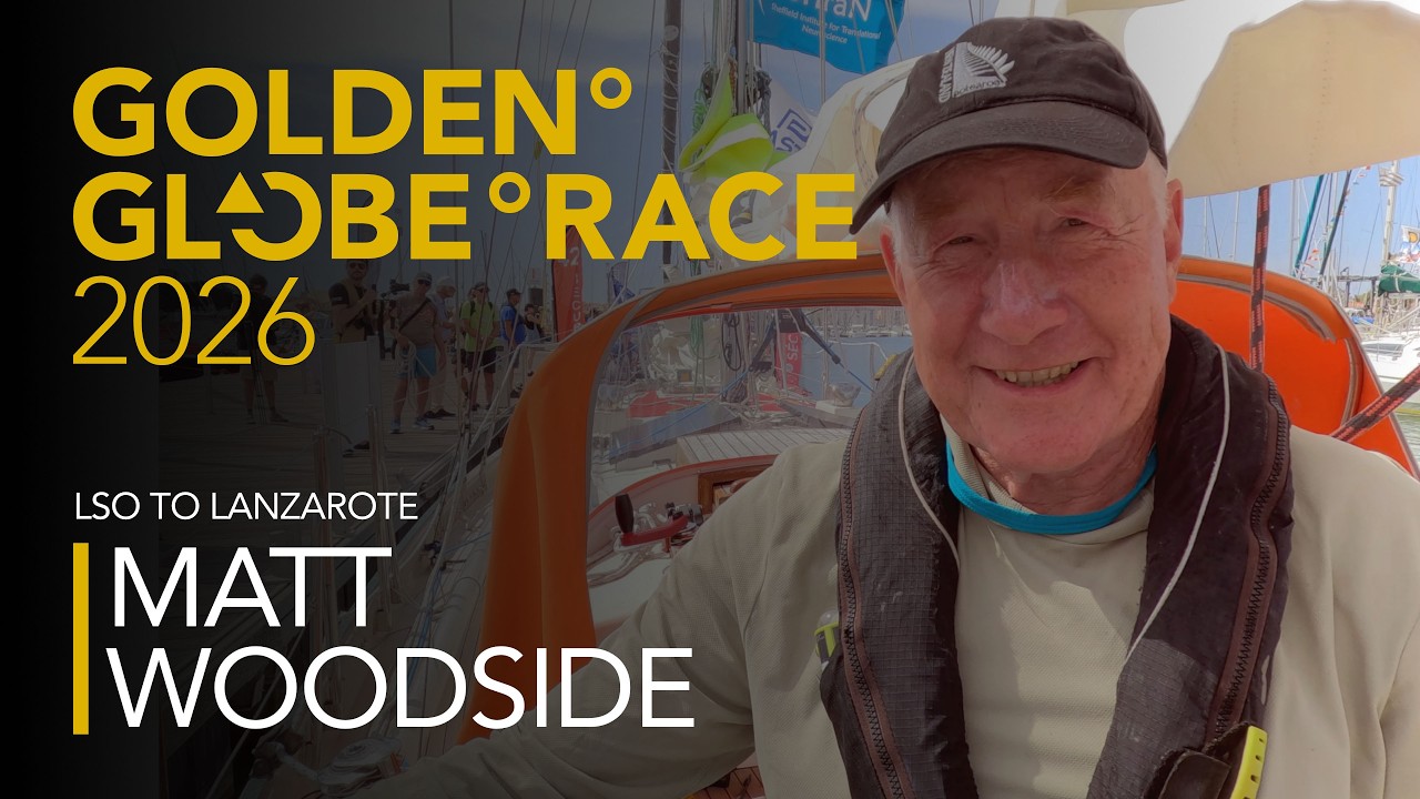 Solo Sailor Matt Woodside: Onboard footage from LSO to Lanzarote