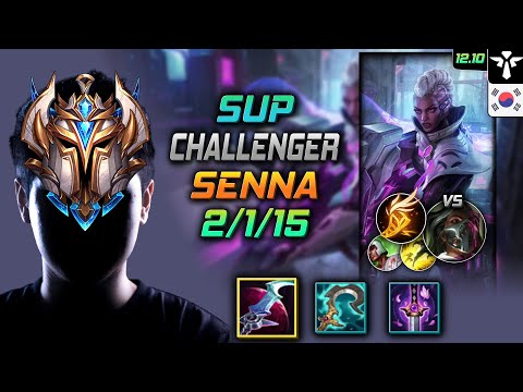챌린저 서폿 세나 월식 기발 - Challenger Senna Support vs Renata Glasc - 롤 KR 12.10