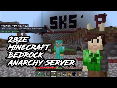 SaintKingSpiderMC - Minecraft Bedrock Anarchy Server - 2b2e.org | Port: 19132