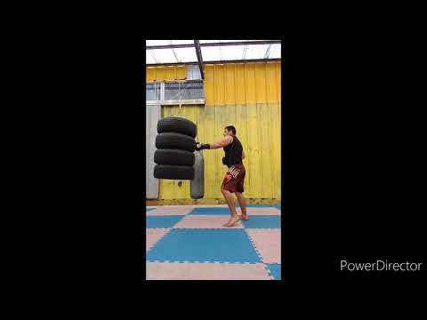 Marco Vergara.. training.