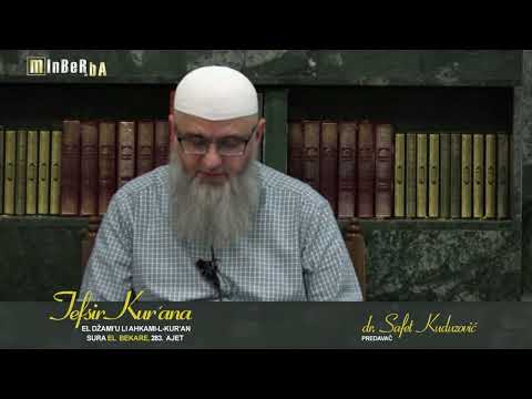 Dr  Safet Kuduzović, Zabranjeno je rasipati imetak