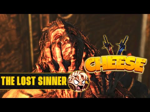 Dark Souls 2 The Lost Sinner Boss Fight (cheese)
