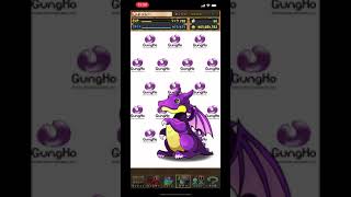 パズドラ リベンジ戦19連＆星7確定ガチャでオメガを狙うガチャ大好きお兄さん