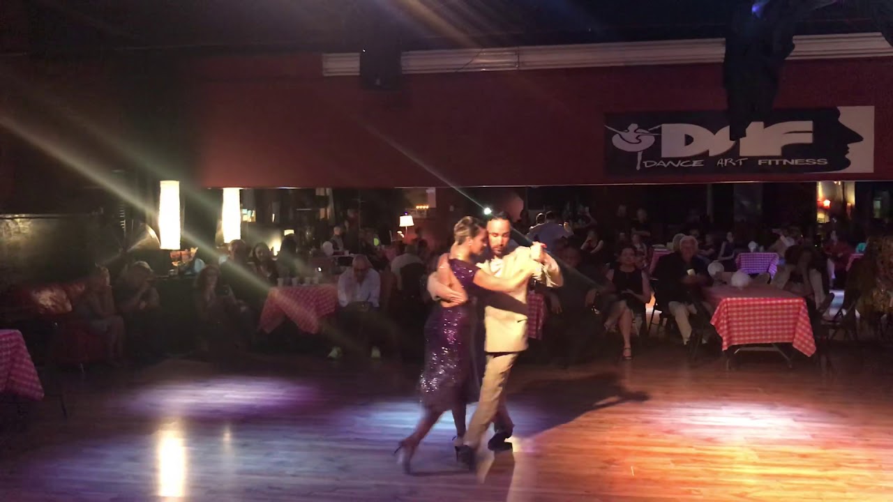 Jeremías Fors & Analia Centurión at TangOcho Milonga - Miami FL