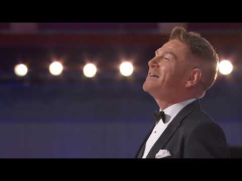 Kenneth Branagh collects an Oscar for his BELFAST (2022) movie