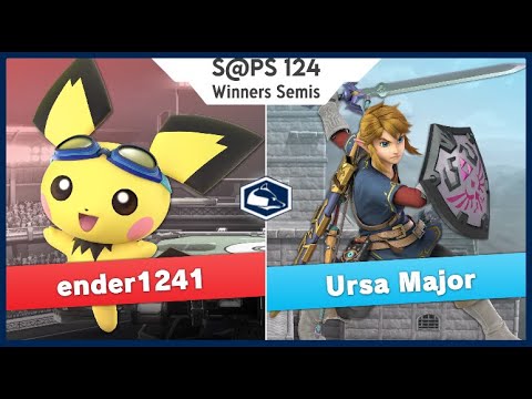 S@PS 124 Ultimate Singles - PVG | ender1241(Pichu/Zelda) vs Ursa Major(Link) Winners Semis