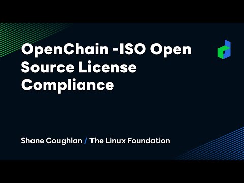 OpenChain -ISO Open Source License Compliance -English version-