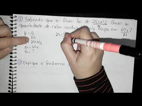 Resolução de exercícios sobre processos de propagação de calor.