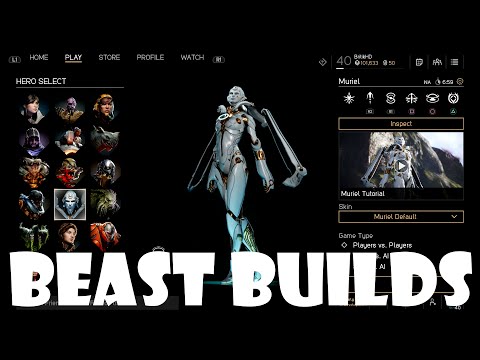 Paragon Beast Builds - Muriel the Magic Madame (Deck Building)