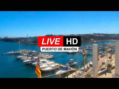 Puerto de Mahón Webcam in Menorca