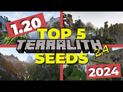 Minecraft Kingdom - Top 5 MAJESTIC SEEDS Minecraft Terralith 2.0 (2022)