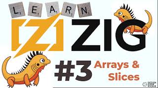Learn ZIG #3 Arrays & Slices (Book: Introduction to Zig) | #zig #programming #tutorial