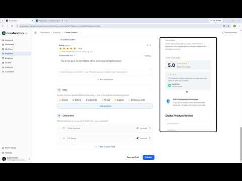 Tutorial: How to create and sell custom services online