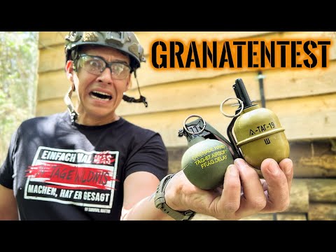 Diese Handgranaten ZERSTÖREN ALLES! Airsoft-Granaten im Extrem-Test | Survival Mattin