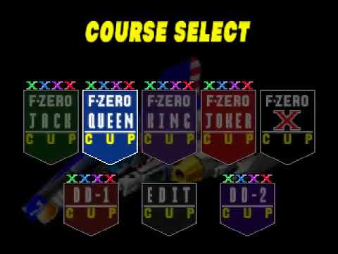 F-Zero X Expansion Kit Speed Run Master Class 1st Place ALL 36 LEVELS NO DEATHS GLITCHES SLIDING