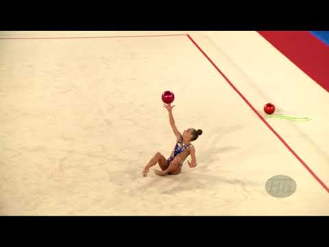 VLCEK Sandra (SRB) - 2019 Rhythmic Junior Worlds, Moscow (RUS) - Qualifications Ball