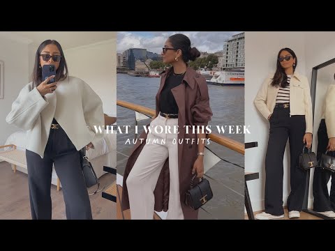 WHAT I WORE THIS WEEK | EVERYDAY AUTUMN OUTFITS LOOKBOOK