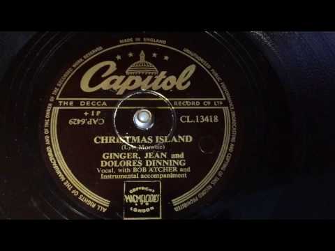 Bob Atcher & The Dinning Sisters - Christmas Island - 78 rpm - Capitol CL13418