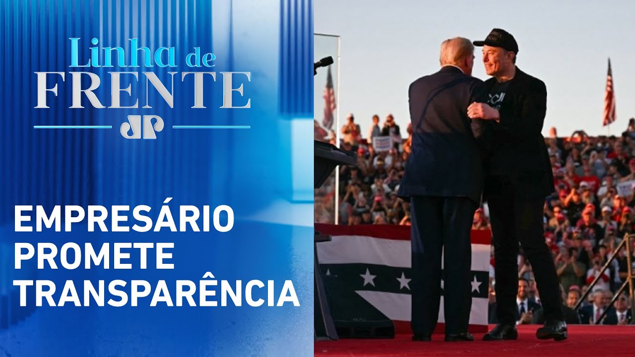 Elon Musk assume cargo no governo dos Estados Unidos | LINHA DE FRENTE
