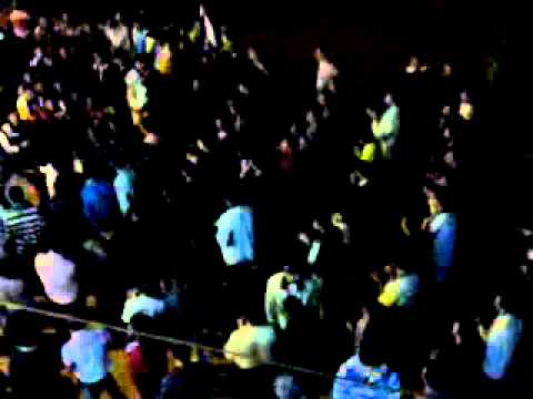 مظاهرة مسائية في بلدة الجيزة في ريف درعا تهنئ الشعب الليبي بمقتل القذافي