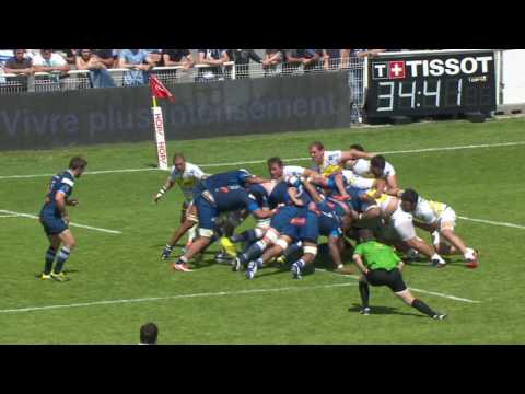 TOP 14 – Castres - La Rochelle : 67-20 Essai de pénalité (CAS) – J24 – Saison 2015-2016