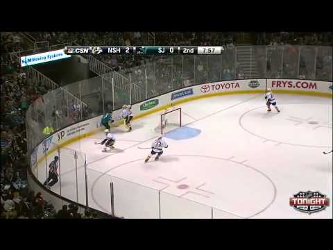 Nashville Predators at San Jose Sharks   04\05\2014