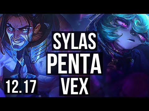 SYLAS vs VEX (MID) | Penta, 300+ games, Dominating | KR Diamond | 12.17