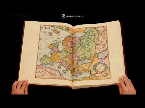 THE MERCATOR ATLAS OF 1595 - Browsing Facsimile Editions (4K / UHD)
