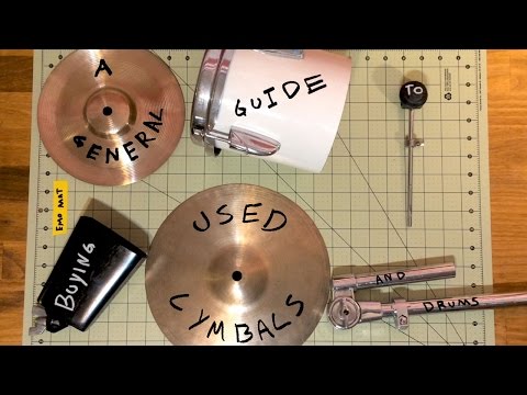 How to Buy Used Drums & Cymbals