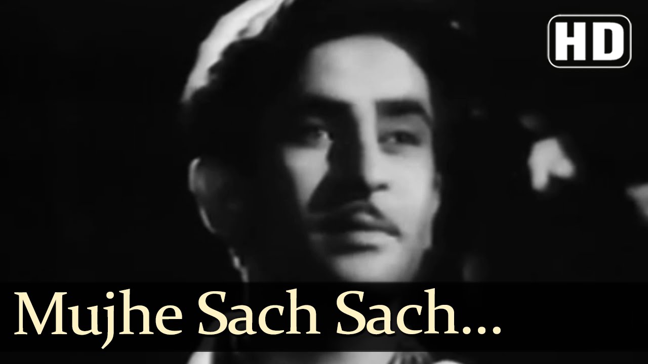 Mujhe Sach Sach Bata Do Lyrics  | Baanwre Nain | Mukesh, Rajkumari | Roshan