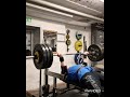 Reverse Grip Bench Press 120kg 10 reps for 6 sets