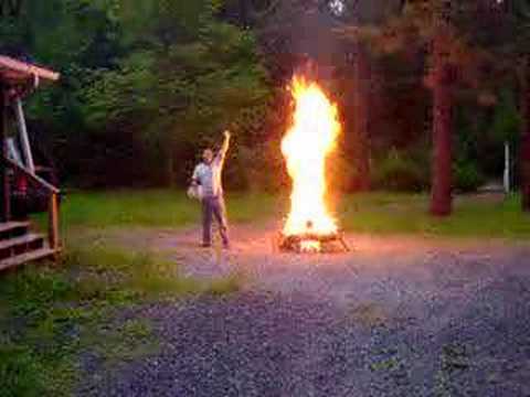 Now that's a campfire!!!