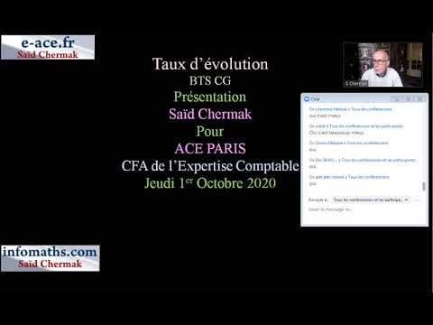 TAUX D'ÉVOLUTION ET COEFFICIENT MULTIPLICATEUR
