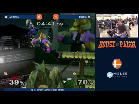 House of Paign 22 - EMG | moky (Fox) vs Drephen (Sheik) - Top 64 - Winners Quarters