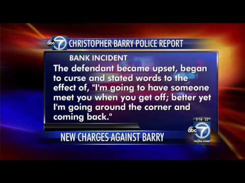 Christopher Barry goes before a judge