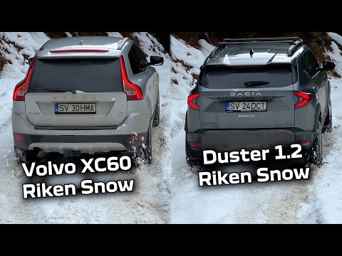New Duster Snow Off Road Test VS Volvo XC60
