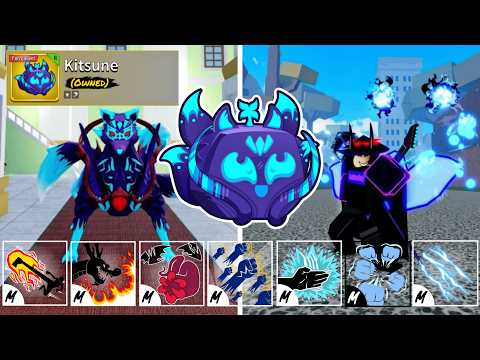 EZ Kitsune fruit Combos with Every Melee! Blox fruits