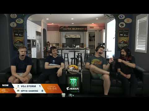 LIVE: OpTic Gaming vs VGJ.Storm (Bo2) | DOTA Summit 9 | Day 2