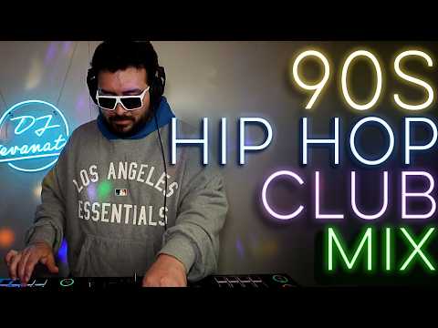 90s HIP HOP CLUB THROWBACK MIX | LIVE DJ MIX by DJ Kevanator | #90s