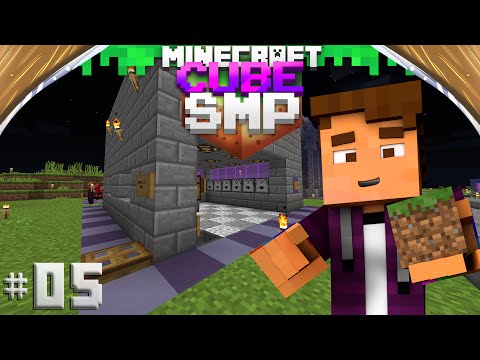 Minecraft [Cube SMP - S2]: Ep. 5 - TYBZI's Soup Kitchen!