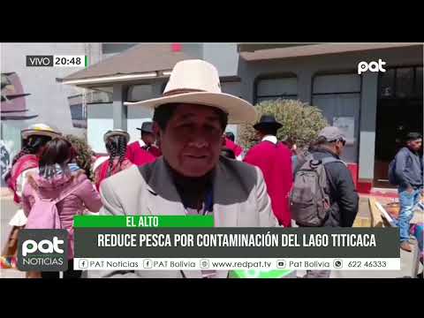 Pescadores de Huatajata preocupados por contaminación del Lago Titicaca