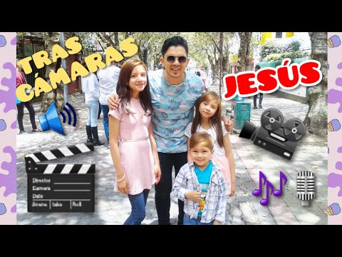 TRAS CÁMARAS "JESÚS" el nombre (vídeo musical Andy Bec) - Namarlyn Kids - видео для детей