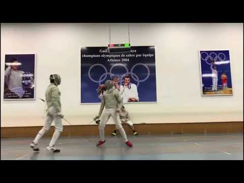 Bourse Escrime Universite USA OverBoarder - Clement Perrier