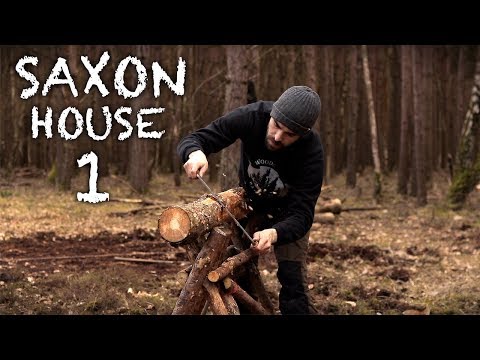 Building a Saxon House with Hand Tools: A Bushcraft Project (PART 1)