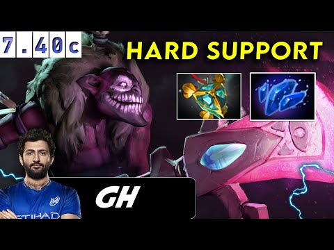 GH Dazzle Hard Support - Dota 2 Patch 7.40c Pro Player Gameplay