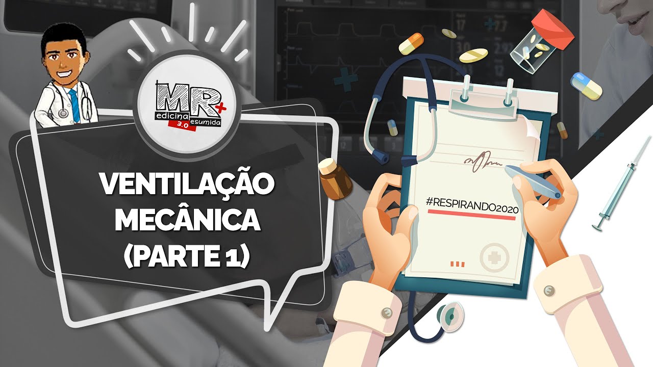 Ventilação Mecânica (Parte 01) - Ventilação mecânica não invasiva (VNI) - Aula MR