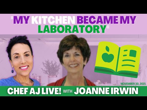 Bok Choy, Quinoa, and Mushroom Saute & Olive Tapinado | Chef AJ LIVE! with Plant Based Nana