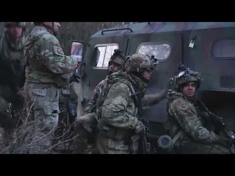 U.S. Army Soldiers of the 10th Mountain Division in Action at Hohenfels