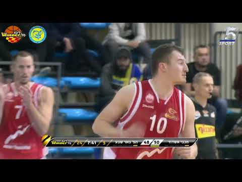 Maccabi Ashdod vs. Hapoel Be'er Sheva/Bnei Shimon - Game Highlights