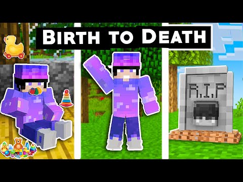 NY's BIRTH to DEATH In Minecraft 😱 (Hindi)